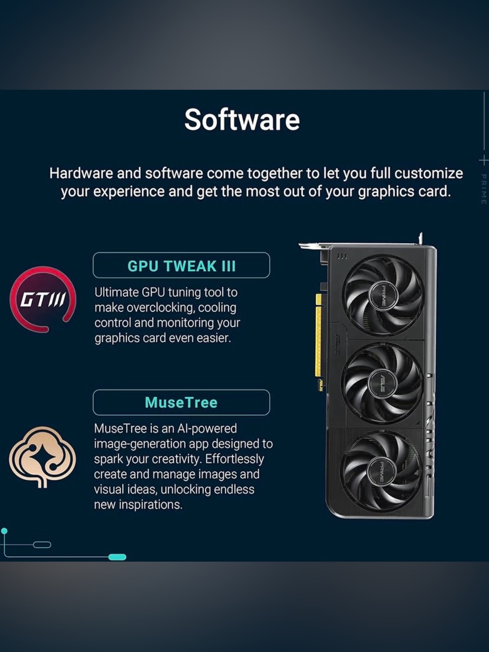 ASUS GeForce RTX 5060 Triple-Fan Graphics Card in Black. Brand New In The Box - Picture 7 of 13